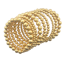 Load image into Gallery viewer, SB264 Spiral 18K Gold Plated Bracelet