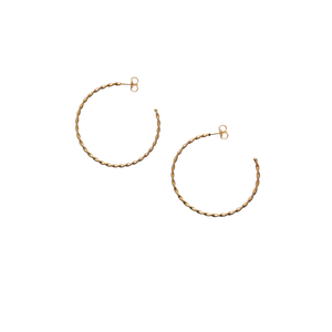 SE905 "Twisted" Wire Hoops