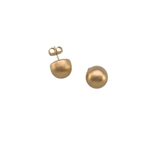 Load image into Gallery viewer, SE956A &quot;mini&quot; 18K Gold Plated Halfmoon Earrings