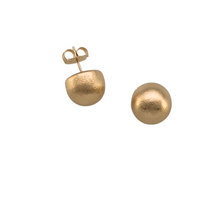 Load image into Gallery viewer, SE956C &quot;medium&quot; 18K Gold Plated Halfmoon Earrings
