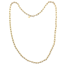 Load image into Gallery viewer, SN447C 22''  small links 18K Gold Plated Chain