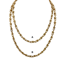Load image into Gallery viewer, SN450B 20&#39;&#39; medium links 18K Gold Plated Chain