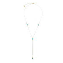 Load image into Gallery viewer, SN388 Blue evil eye Y Necklace