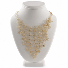 Load image into Gallery viewer, SN503 18K Gold Plated Cascade Floral Necklace