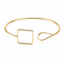 Load image into Gallery viewer, SB296 Geometric Design 18K Gold Plated bracelet
