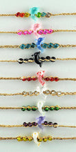 Load image into Gallery viewer, DB8- Dolphins Natural Fiber Bracelets (bundle of 25)