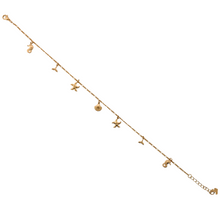 Load image into Gallery viewer, SA003 &quot;Sealife&quot; 18K Gold Plated Ankle Bracelet