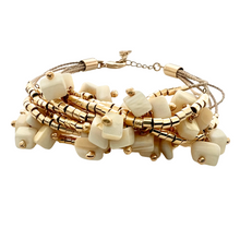 Load image into Gallery viewer, SB025MP Natural Fiber Bracelet with Mother of Pearl