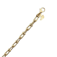 Load image into Gallery viewer, SB253A 18K gold plated micro link bracelet