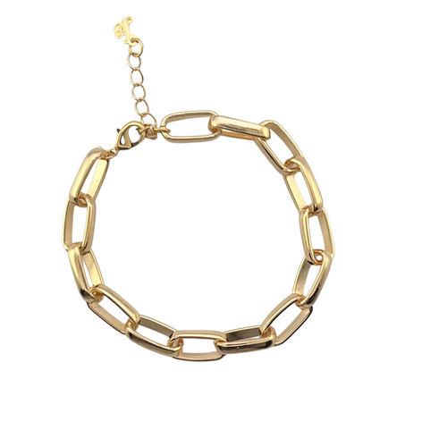 SB257 Lightweight 18K Gold Plated Bracelet
