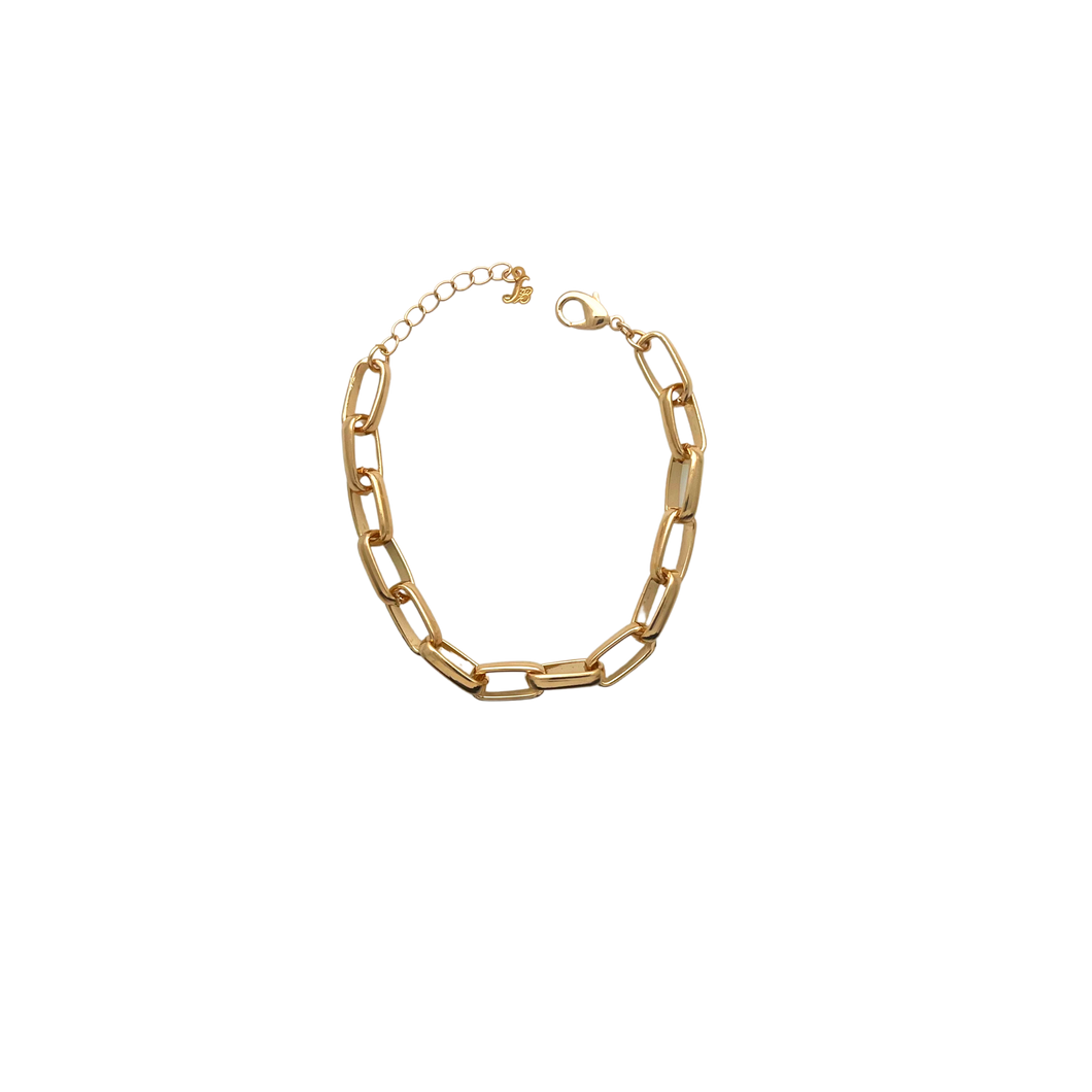 SB257 Lightweight 18K Gold Plated Bracelet
