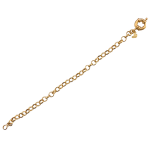 SB271 18K Gold plated Portuguese Traditional chain Bracelet