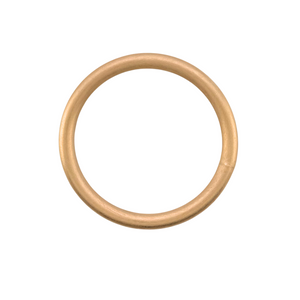 SB291 18K Gold plated brushed finish bangle