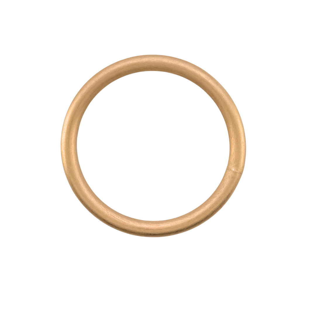 SB291 18K Gold plated brushed finish bangle
