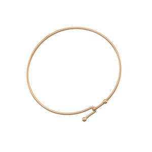 SB292 18K Gold Plated thin bangle Bracelet