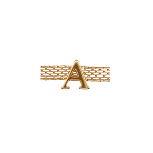 SB300 Initials 18K Gold Plated Bracelets
