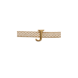 SB300 Initials 18K Gold Plated Bracelets