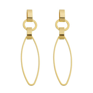 SE622 18k Gold Plated Earrings