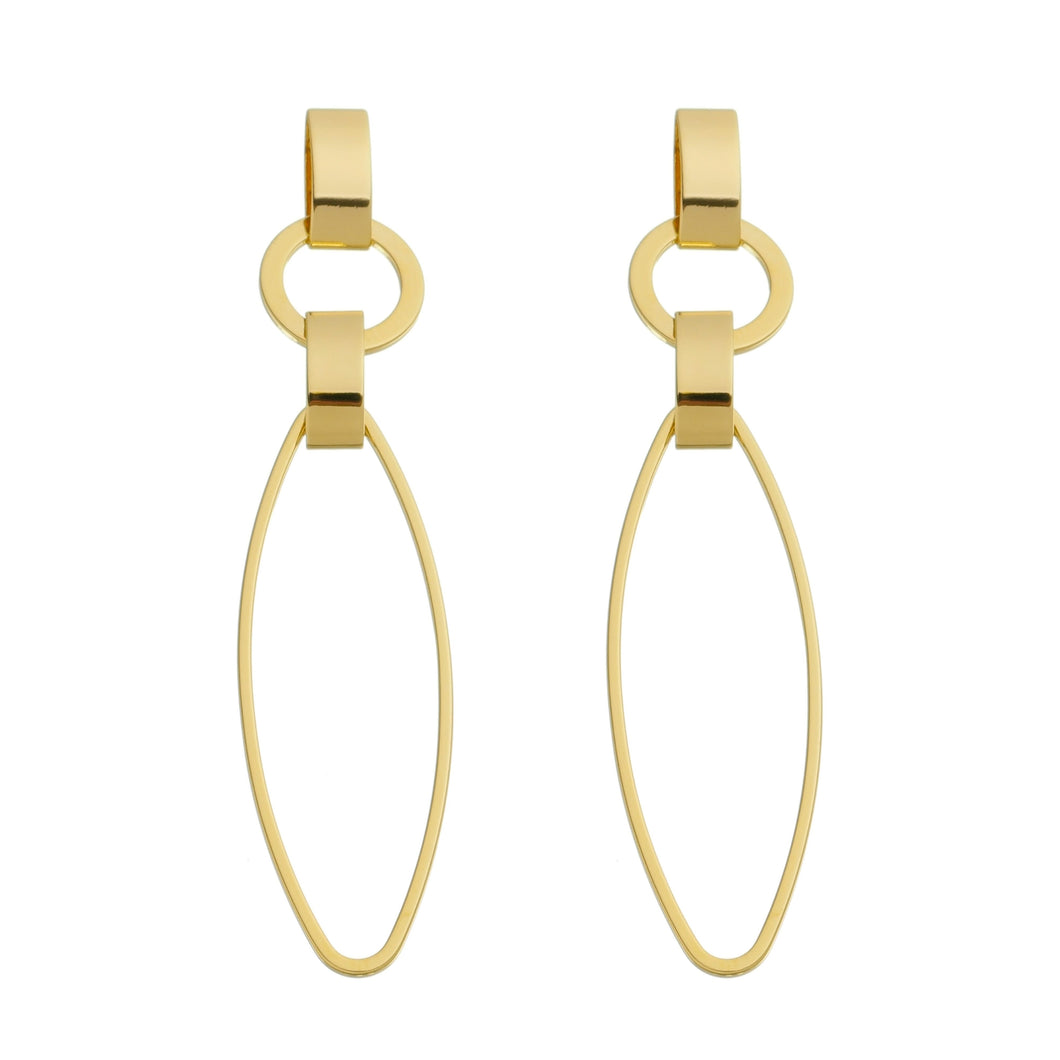 SE622 18k Gold Plated Earrings