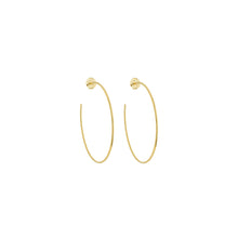 Load image into Gallery viewer, SE706XS 18k Gold Plated Hoops