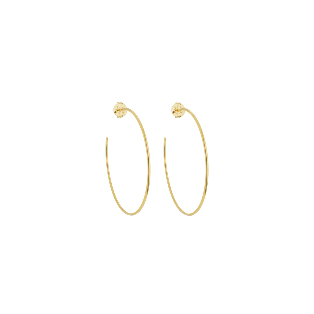 SE706XS 18k Gold Plated Hoops