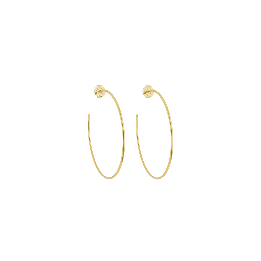 SE706XS 18k Gold Plated Hoops