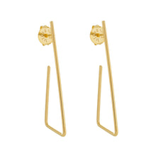 Load image into Gallery viewer, SE711SM gold plated earrings