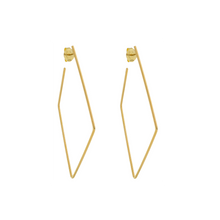 Load image into Gallery viewer, SE712SM 18k Gold Plated Hoop Earrings