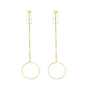 SE719A 18K Gold Plated Earrings