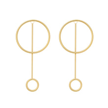 Load image into Gallery viewer, SE722 18k Gold Plated Earrings