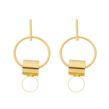 Load image into Gallery viewer, SE727 18k Gold Plated Earrings