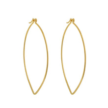 Load image into Gallery viewer, SE732 18k Gold Plated Hoop Earrings