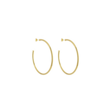 Load image into Gallery viewer, SE761AXS 18k Gold Plated Hoops