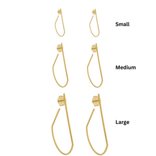 Load image into Gallery viewer, SE765SM Gold Plated Earrings