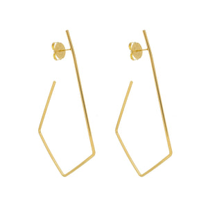SE767MD Gold Plated Earrings