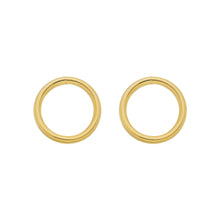 Load image into Gallery viewer, SE777A 18k Gold Plated Tubular Earrings
