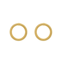Load image into Gallery viewer, SE777B 18k Gold Plated Tubular Earrings