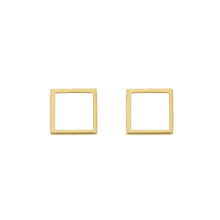 Load image into Gallery viewer, SE796B &quot;medium size square&quot; Stud Earrings