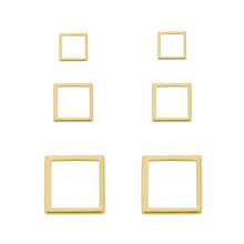 Load image into Gallery viewer, SE796A &quot;small size square&quot; Stud Earrings