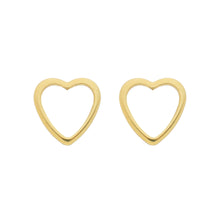 Load image into Gallery viewer, SE798B &quot;Heart shape&quot; stud Earrings