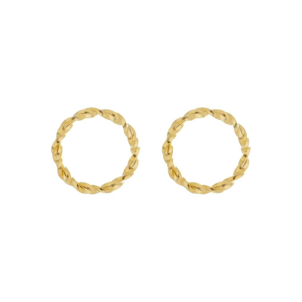 SE801A 18k Gold Plated Earrings
