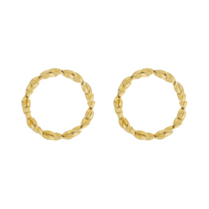 SE801B 18k Gold Plated Earrings