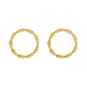 SE801B 18k Gold Plated Earrings