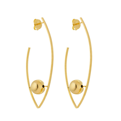 SE829 18K Gold Plated Earrings