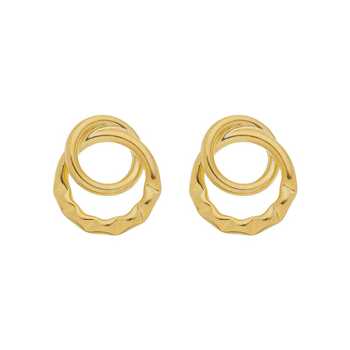 SE835B 18K Gold Plated Earrings