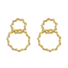 Load image into Gallery viewer, SE843 18K Gold Plated Earrings