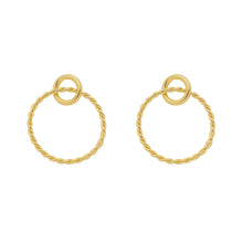 Load image into Gallery viewer, SE844 18K Gold Plated Earrings