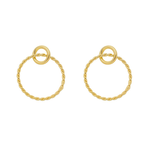 SE844 18K Gold Plated Earrings