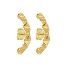 Load image into Gallery viewer, SE845B 18K Gold Plated &quot;half moon&quot; Earrings