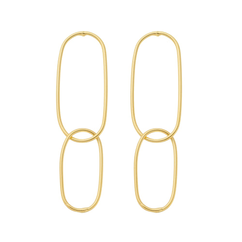 SE848 18K Gold Plated Earrings